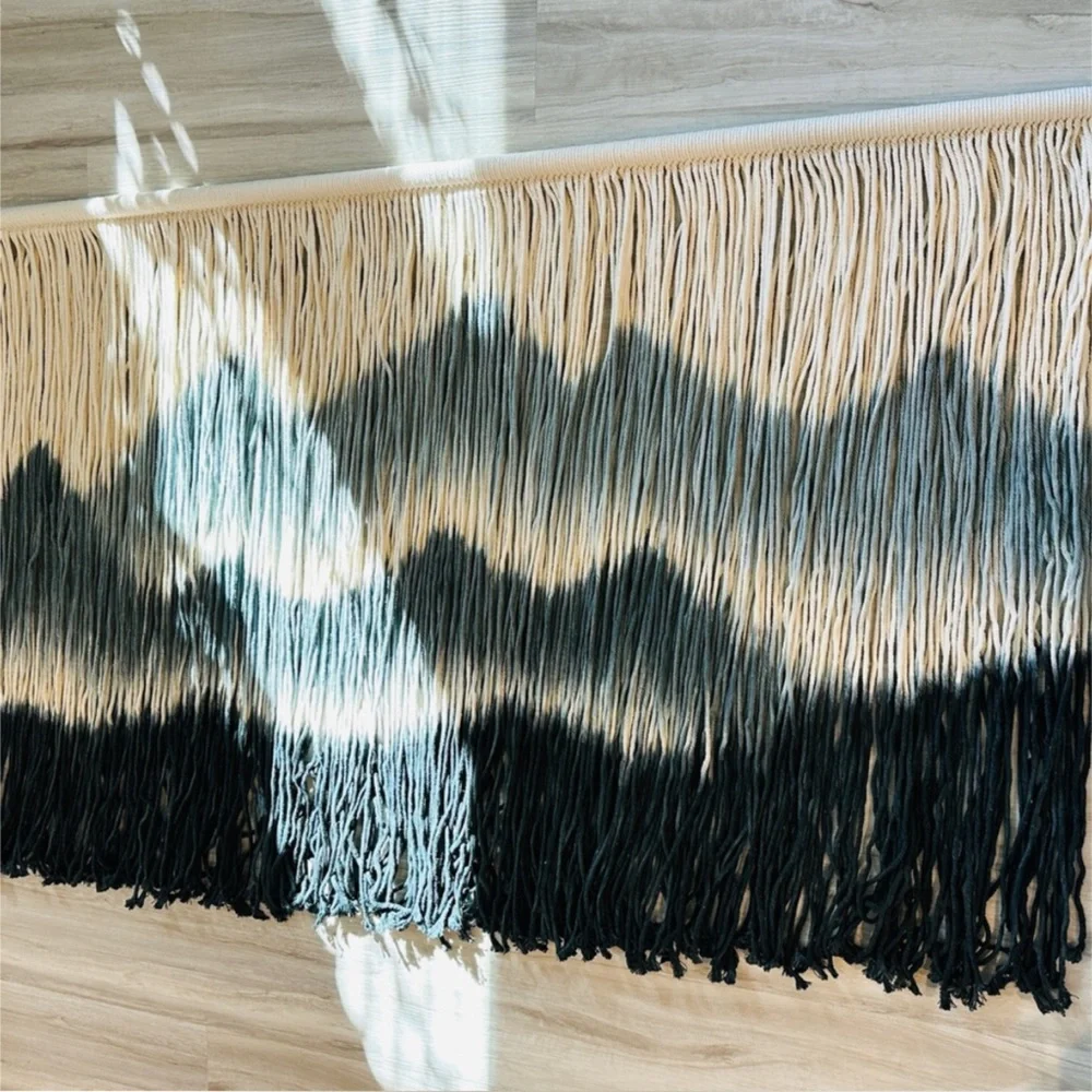 Hanging Denim Color Scheme Tapestry Home Decor Large 57” x 33.5”